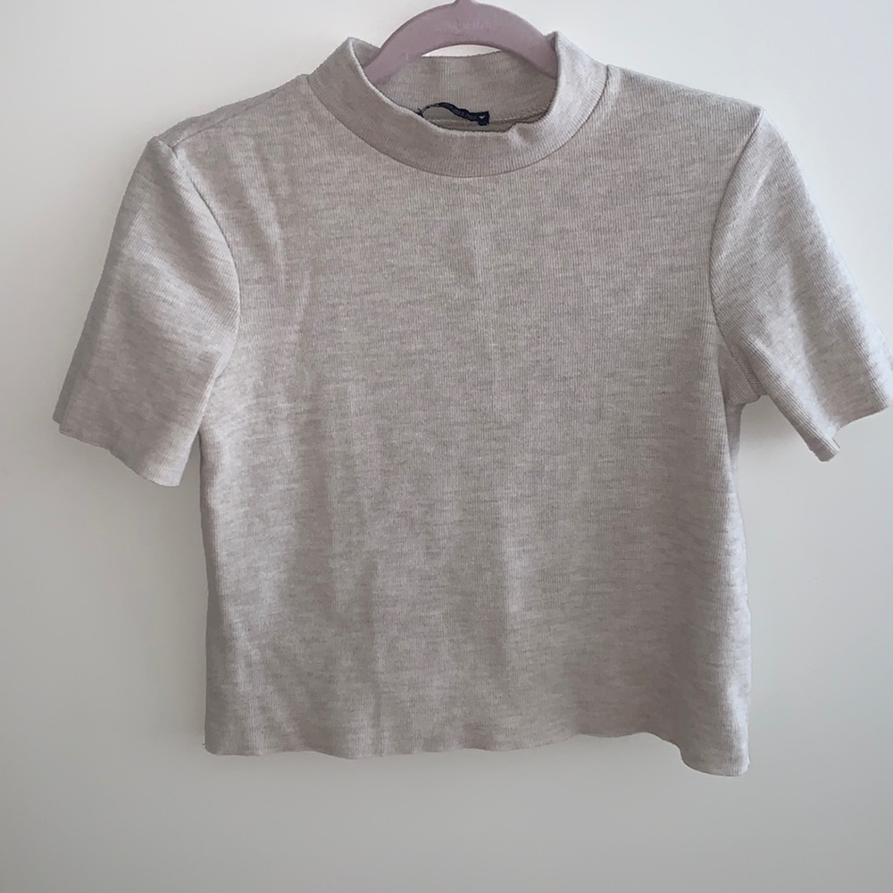ZARA high neck t-shirt